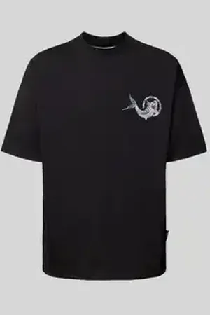 Carlo Colucci Oversized T-shirt met motiefprint