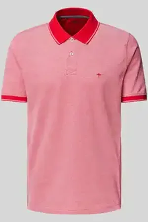 Fynch-Hatton Regular fit poloshirt met logostitching