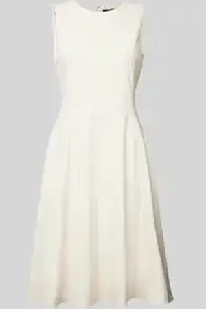 Ralph Lauren Knielange jurk met ronde hals, model 