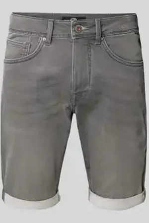 Petrol Industries Korte slim fit jeans in 5-pocketmodel