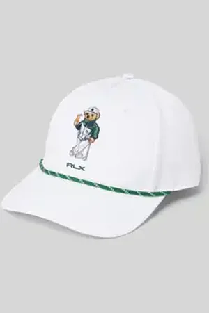 Ralph Lauren Baseballpet met motiefstitching, model 