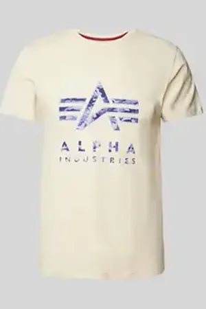 Alpha Industries T-shirt met labelprint