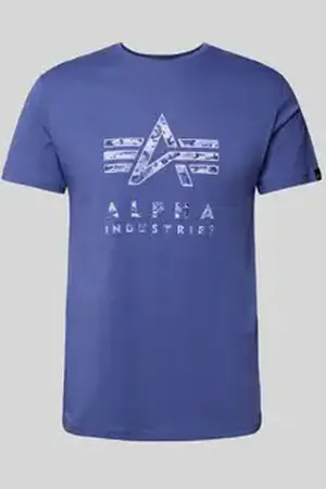 Alpha Industries T-shirt met labelprint