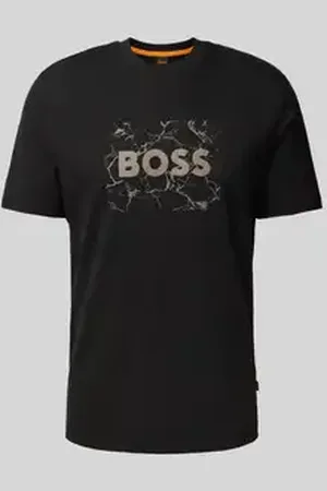 HUGO BOSS T-shirt met labelprint