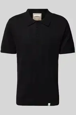 Colours & Sons Slim fit poloshirt met labeldetail
