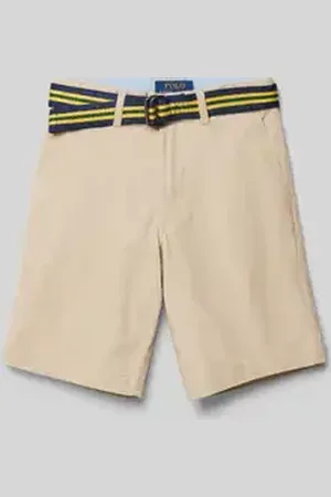 Ralph Lauren Bermuda met stoffen ceintuur