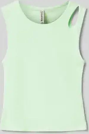 Blue Effect Tanktop met cut-out