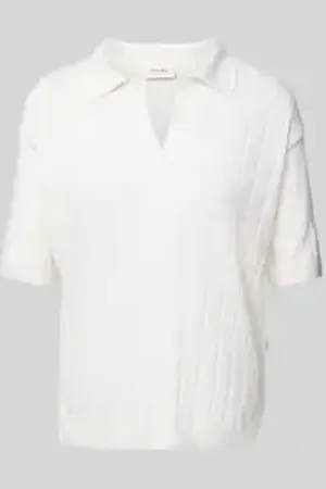 Maerz Gebreid shirt met V-hals