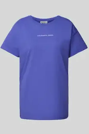 Colourful rebel T-shirt met labelprint