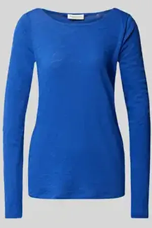 Marc O’ Polo Regular fit shirt met lange mouwen van puur katoen