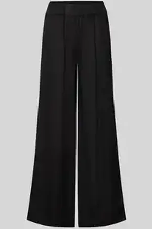 lanius Wide fit stoffen broek met elastische band