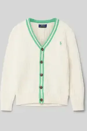 Ralph Lauren Cardigan met kabelpatroon