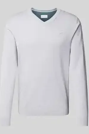 TOM TAILOR Regular fit gebreide pullover van zuiver katoen