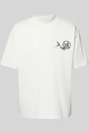 Carlo Colucci Oversized T-shirt met motiefprint