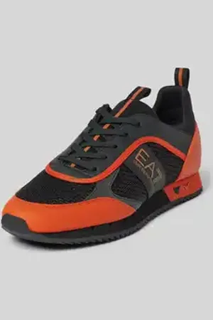 EA7 Sneakers met vetersluiting