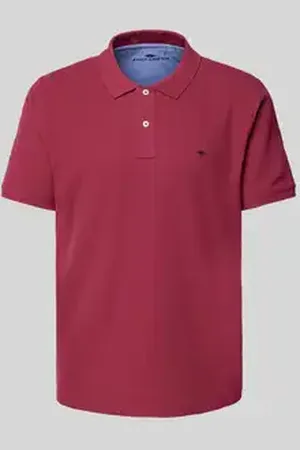 Fynch-Hatton Regular fit poloshirt met logostitching