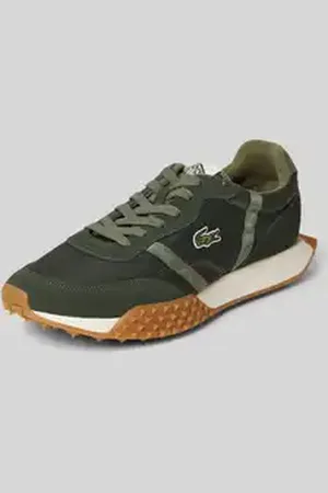 Lacoste Sneakers met logobadge, model 