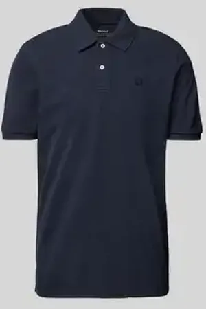 ECOALF Regular fit poloshirt met logostitching, model 