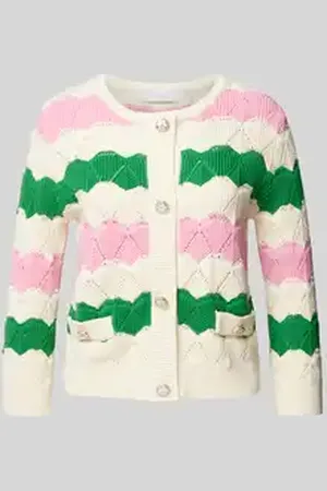 Rich & Royal Cardigan met ribboorden