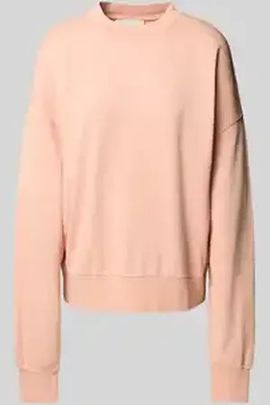 Armedangels Oversized sweatshirt met labelprint, model 