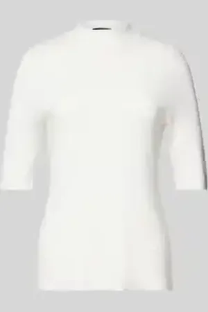 Comma, Gebreid shirt met halflange mouwen