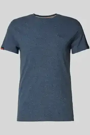 Superdry T-shirt met labelstitching