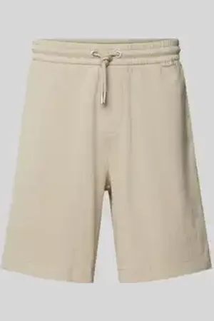 Calvin Klein Regular fit sweatshorts met labeldetail