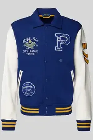 Ralph Lauren Collegejack met motiefbadges