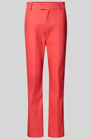Mos Mosh Slim fit stoffen broek met steekzakken, model 