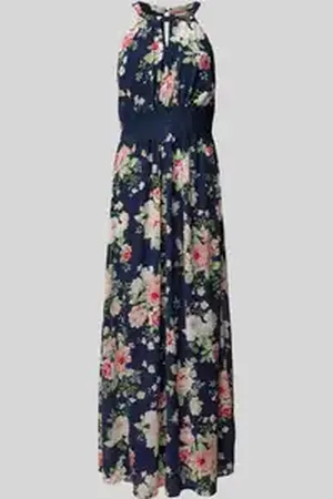 VILA Maxi-jurk met kant, model 