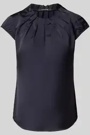 Comma, Blouseshirt met platte plooien