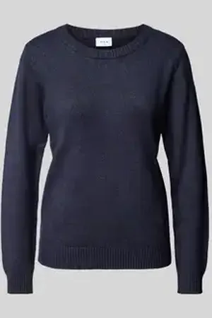 VILA Gebreide pullover met ronde hals, model 
