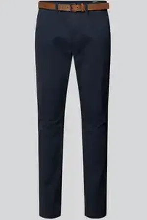 TOM TAILOR Slim fit chino met riem
