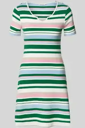TOM TAILOR Mini-jurk van katoenmix