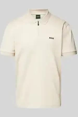 HUGO BOSS Poloshirt met labeldetail, model 