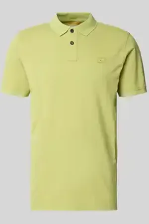 Camel Active Regular fit poloshirt met logostitching