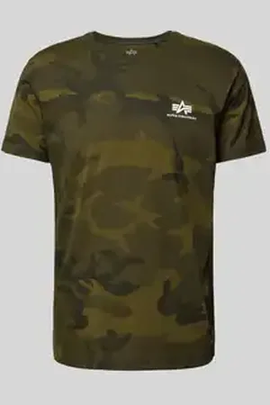 Alpha Industries T-shirt met labelprint