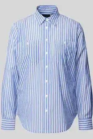 Ralph Lauren Regular fit overhemdblouse met borstzakken, model 