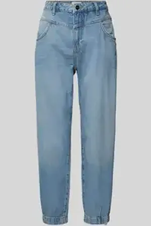 Rich & Royal Mom fit jeans met steekzakken