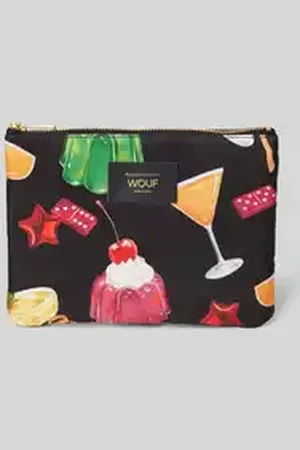 WOUF Make-uptasje in all-over look, model 