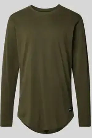 JACK & JONES Shirt met lange mouwen van biologisch katoen, model 