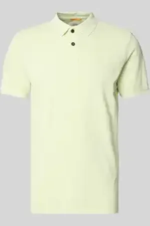 Camel Active Regular fit poloshirt met logostitching