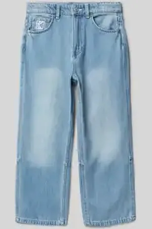 Karl Kani Relaxed fit jeans in 5-pocketmodel met logostitching