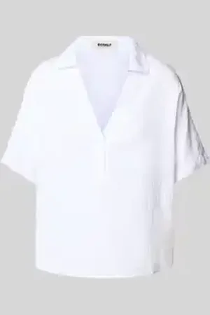 ECOALF Oversized blouseshirt met V-hals, model 