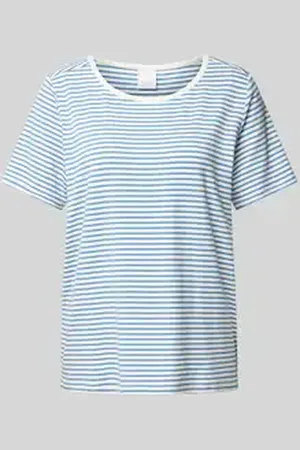 ccdk copenhagen T-shirt met geribde ronde hals, model 