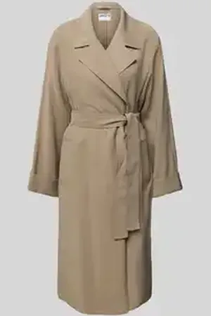 Jake*s Trenchcoat met strikceintuur