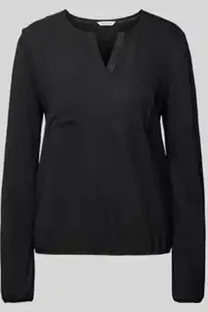 TOM TAILOR Loose fit blouseshirt met opgestikte borstzakken en tuniekkraag