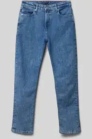 Tommy Hilfiger Straight fit jeans met katoen