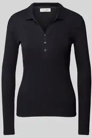 Marc O’ Polo Slim fit shirt met lange mouwen en biologisch katoen