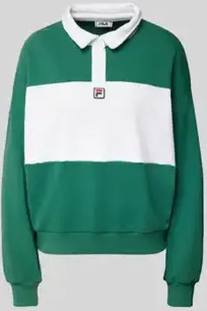Fila Poloshirt met labelstitching, model 